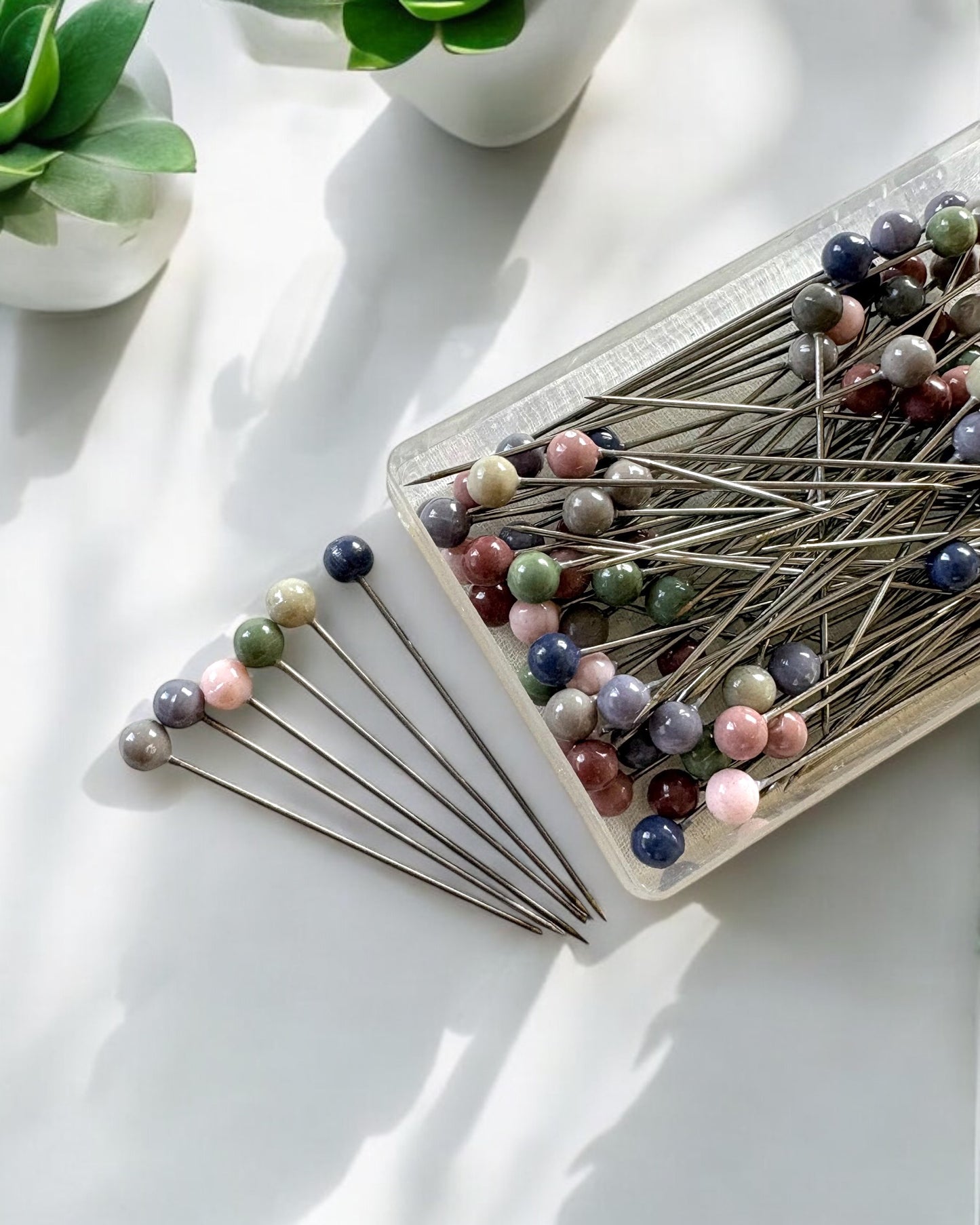 Head Pins - Nude Colours